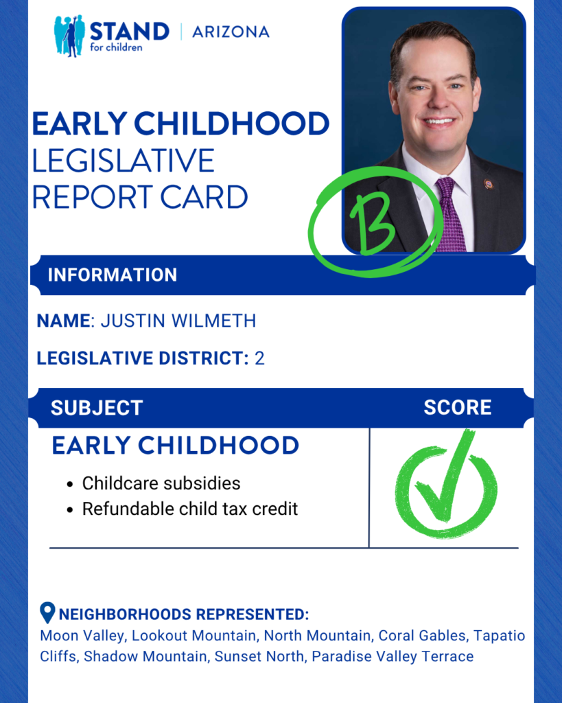Justin Wilmeth received a B