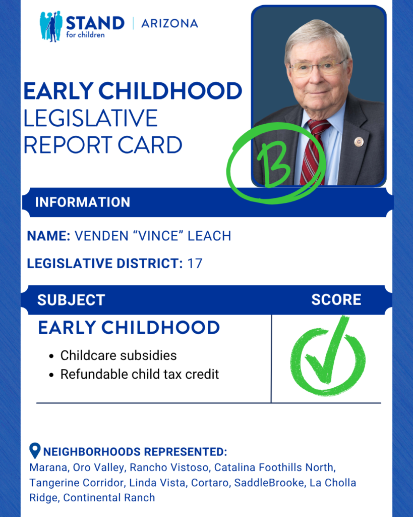 Vince Leach received a B
