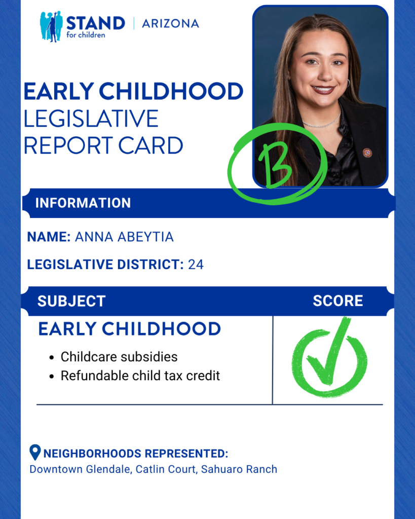 Anna Abeytia received a B