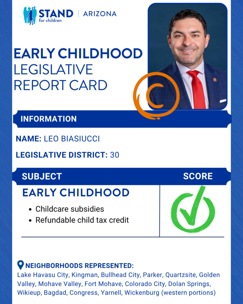 Leo Biasiucci received a C
