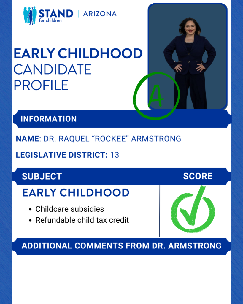 Dr. Rockee Armstrong received an A.