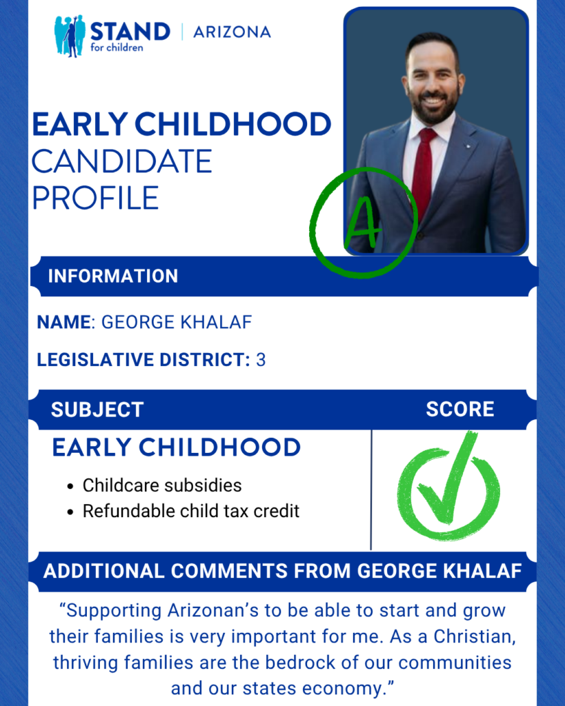 George Khalaf received an A.