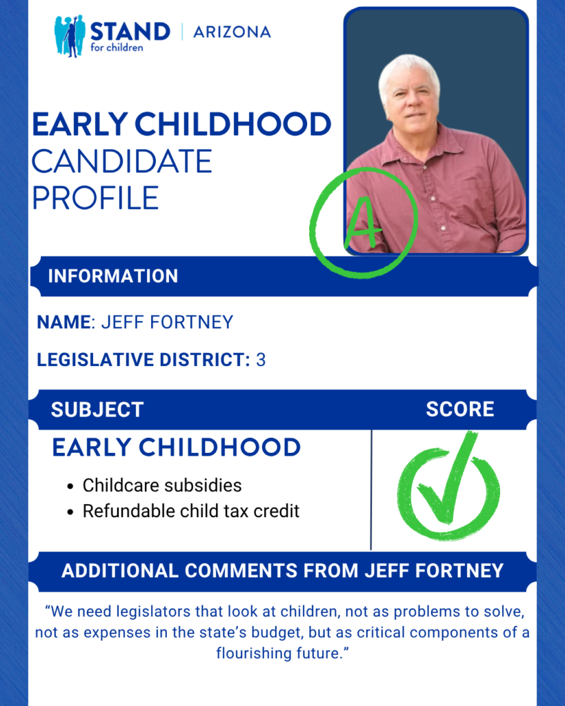Jeff Fortney received an A.