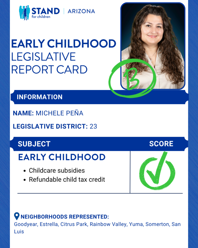 Michele Pena received a B