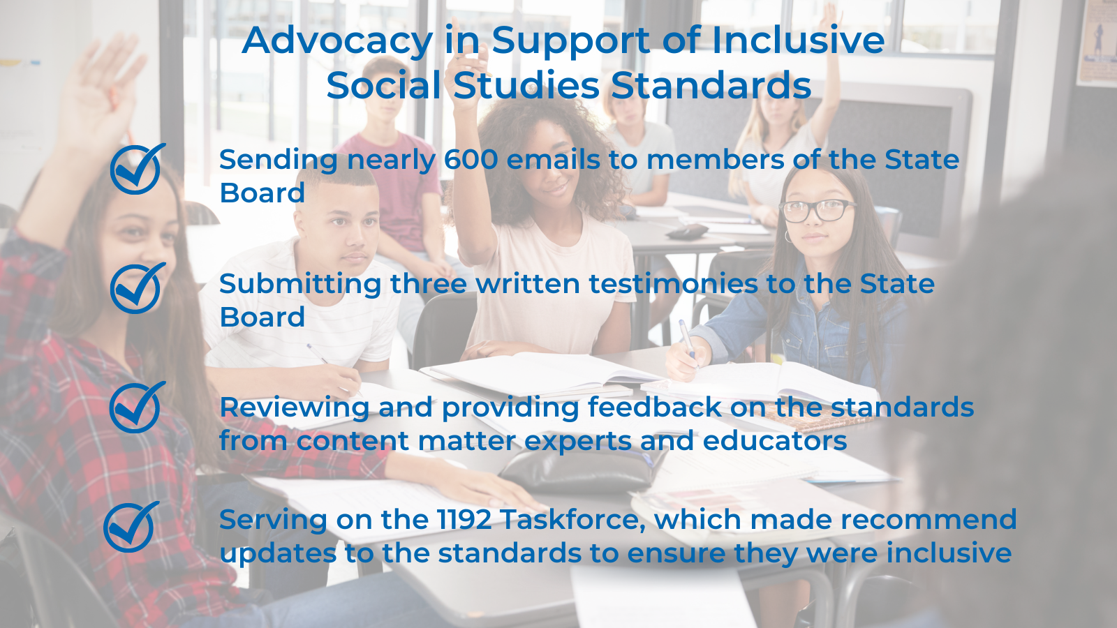 State Board of ed passes inclusive social studies standards Stand for