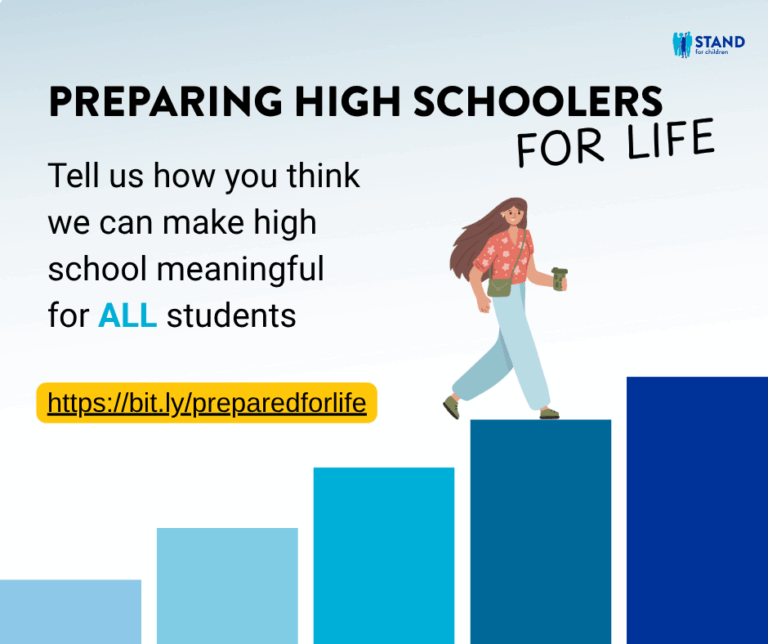 Preparing high schoolers for life Tell us how you think we can make high school meaningful for all students httpsbitlypreparedforlife