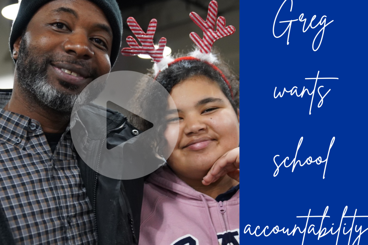 Greg wants school accountability