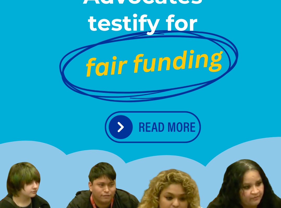 Advocates testify for fair funding