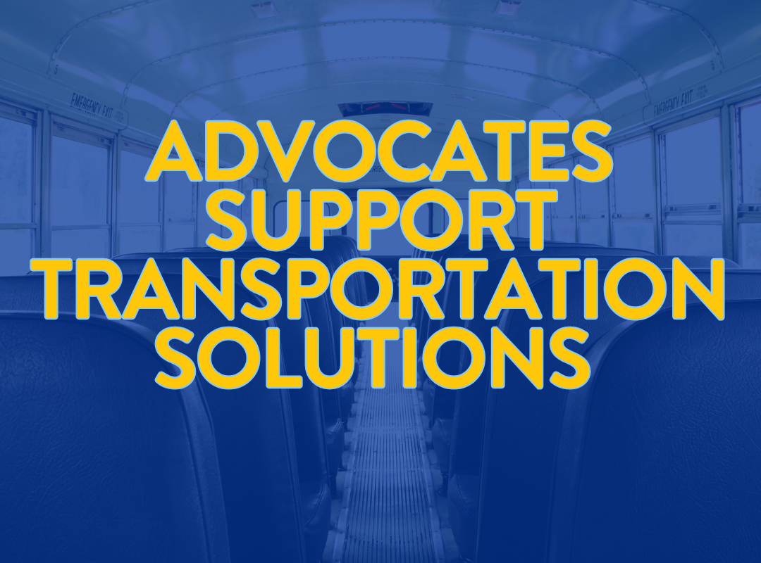 Advocates support transportation solutions