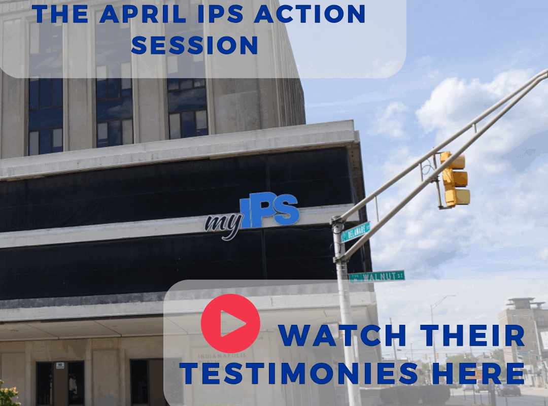 Advocates speak up at the April IPS action session