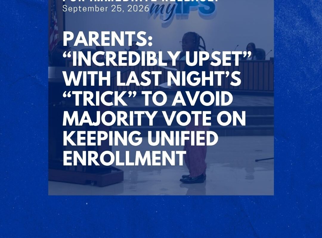 Parents: “Incredibly upset” with last night’s “trick” to avoid majority vote on keeping unified enrollment