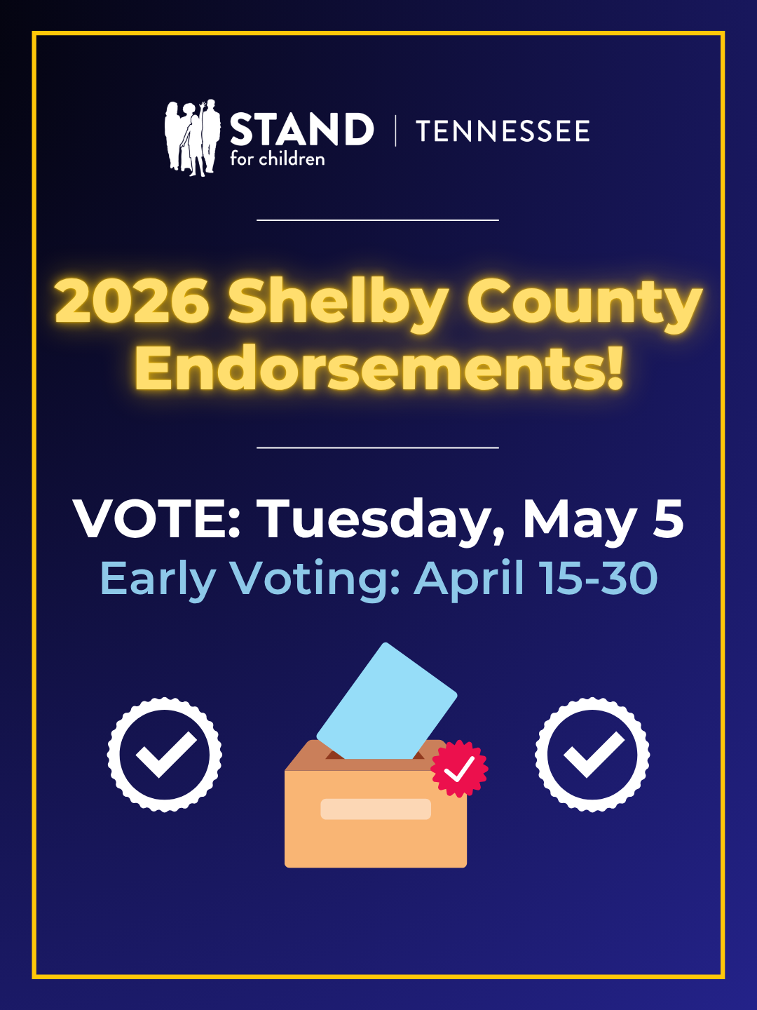 Behind our County-Wide Endorsements: Mayor & Sheriff